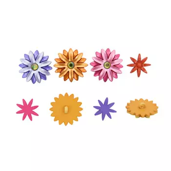 5384, Пуговицы-фигурки. Цветы Dress It Up