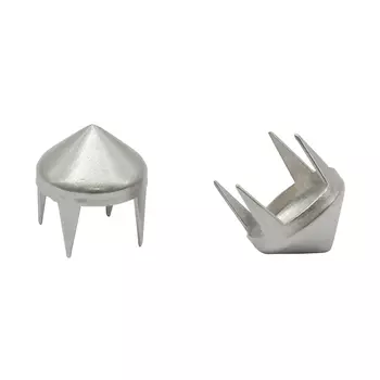 53901 Украшение д-8мм сереб. с шипами