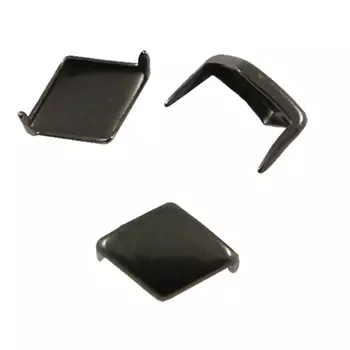 53913 Украшение 6*6мм на шипах ч.ник. 'ромб'