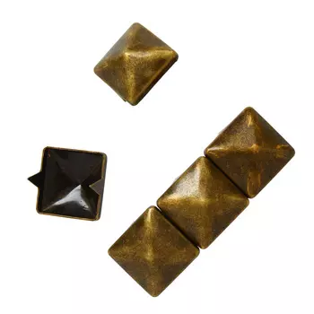 53934 Украшение 12*12мм на шипах лат. 'пирамидка'