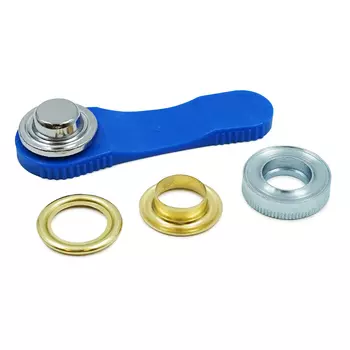 541373 Люверсы 14мм с устройством для установки 10шт, золото Prym