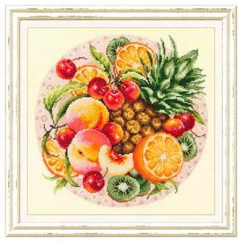 54-04 Набор для вышивания Чудесная игла 'Экзотический микс' 27*27см