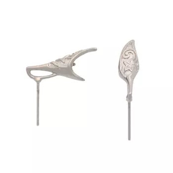 54-P7678 Основа для серег, 19*5 мм, упак./2 шт., 'Астра' (никель)