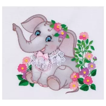 5501 Набор для вышивания гладью 'Матренин Посад' 'Красотуля', 13*15 см