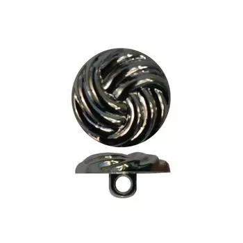 56079 Пуговица на ножке, 21 мм (BN (черный никель))