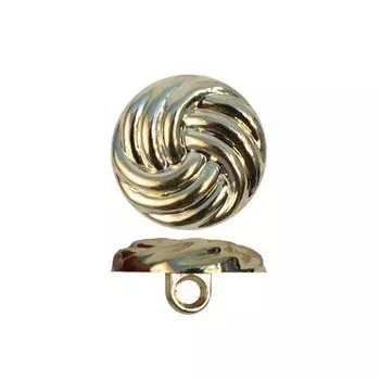 56079 Пуговица на ножке, 21 мм (G золото)