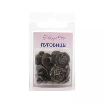 56085 Пуговица на ножке 15мм 12шт (AB)