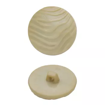 5633 Пуговица на ножке, 28 мм (13-1006 светло-бежевый)