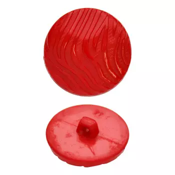 5633 Пуговица на ножке, 28 мм (18-1664 красный)