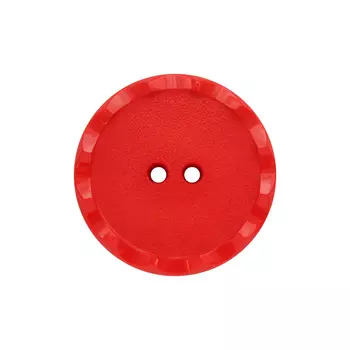 5649 Пуговица на прокол, 28 мм (18-1664 красный)
