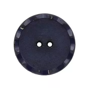 5649 Пуговица на прокол, 28 мм (19-3925 синий)