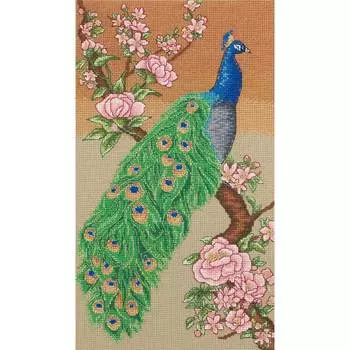 5678000-01208 Набор для вышивания MAIA 'Павлин' 30х17см