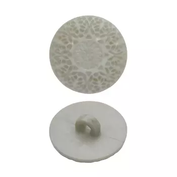 57092 Пуговица на ножке, 22 мм (301 серый)