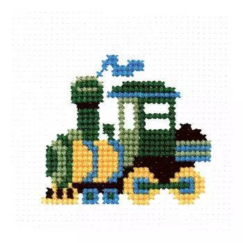 572 Набор для вышивания РС-Студия 'Паровозик' 8*7 см