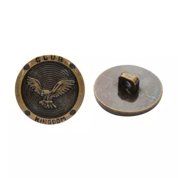 57315 Пуговица на ножке, 21 мм (AB (латунь))