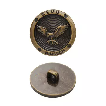 57315 Пуговица на ножке, 25 мм (AB)