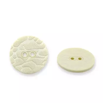 5732 Пуговица на прокол, 28 мм (11-0701 молочный)