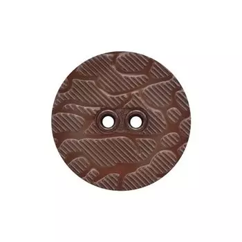 5732 Пуговица на прокол, 28 мм (18-1409 какао)