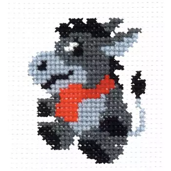 574 Набор для вышивания РС-Студия 'Ослик' 6*7 см