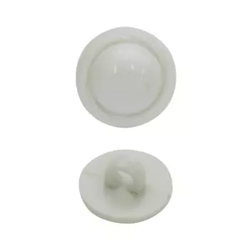 57617 Пуговица на ножке, 11,5 мм (101 белый)