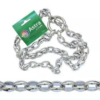 5767 Пояс Astra&amp;Craft 1м, размер звена 23*15мм (серебро)