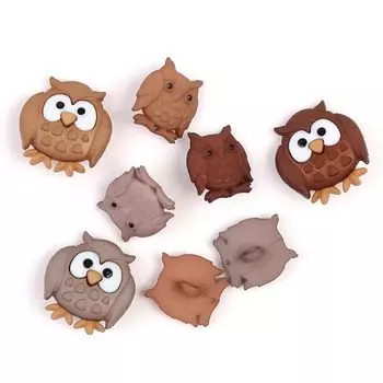 5817, Пуговицы-фигурки. Сова Dress It Up