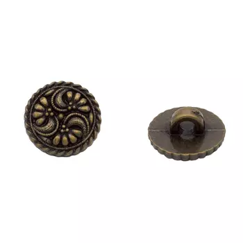 58305 Пуговица на ножке 15мм 24шт (AB)