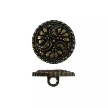 58305 Пуговица на ножке, 21 мм (AB (латунь))