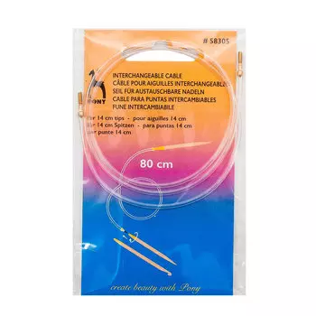 58305 Сменная леска для круговых спиц 80см PONY