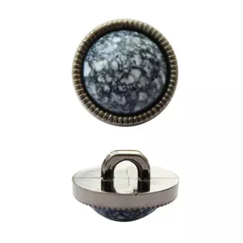 58423 Пуговица на ножке 11мм 12шт (BN/YSA5)