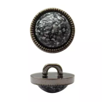 58423 Пуговица на ножке 11мм 12шт (BN/YSA1)