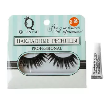 584760 Ресницы накладные 'Кукла', с клеем