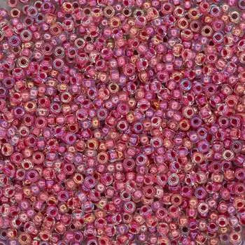 (58598) 331-19001-10/0 Бисер прозрачный с цветн. центром 10/0, круг. отв., 20гр, Preciosa