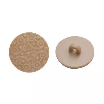 58867 Пуговица на ножке, 22 мм (298 бежевый)