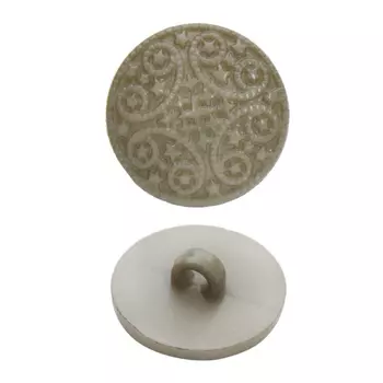 58867 Пуговица на ножке, 22 мм (305 серый)