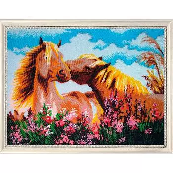 591 Набор для вышивания бисером Butterfly 'Обожаю тебя', 35*47 см