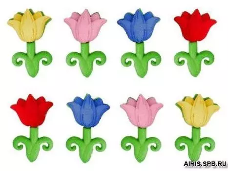 5932, Фигурки. Апрельские цветы Dress It Up