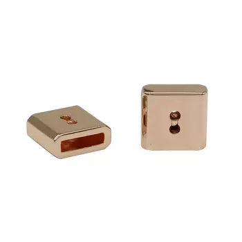 59402 Наконечник пришивной мет. 9мм, красное золото ГР