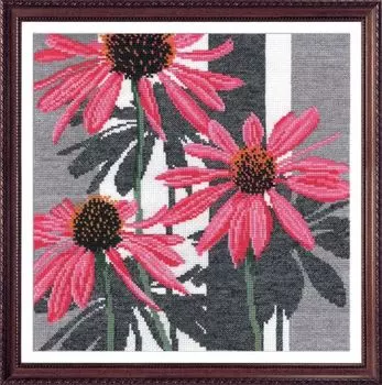 595 Набор для вышивания 'Овен' 'Рудбекия', 27х27 см