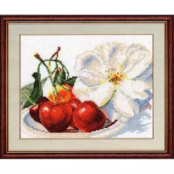 5-03 Набор для вышивания АЛИСА 'Черешня' 22*15см