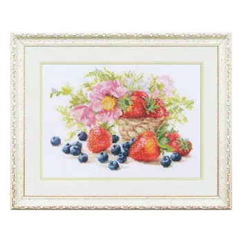 5-14 Набор для вышивания АЛИСА 'Клубника' 27*19см