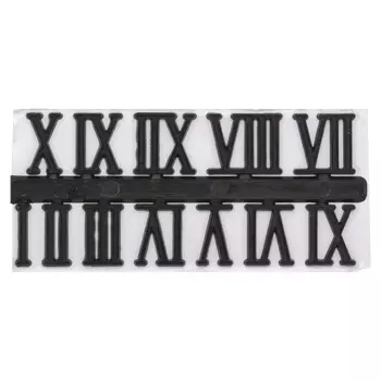 5AS-088 Цифры римские для часов 2,3см (черный)