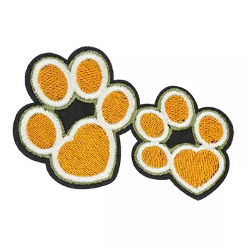 5AS-238 Термоаппликация 'Лапка' 8,5х5см, 3шт/упак