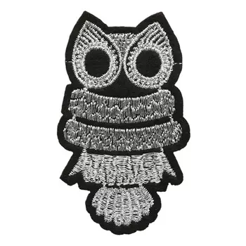 5AS-280 Термоаппликация 'Сова' 7х4см, 3шт/упак