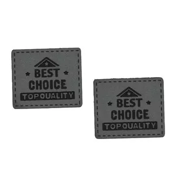 5AS-330 Нашивка 'Best choice' 3,5х1,5см, уп/2шт