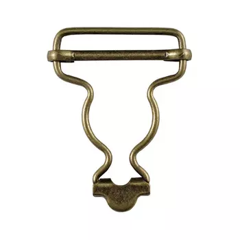 6006 Пряжка комбинезонная 30мм, латунь ГР