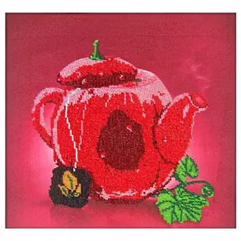 60103 Набор для вышивания бисером Astrea 'Горячий чай' 30х30см