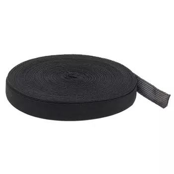 60300 Тесьма окантовочная 18мм*30м черный (2,9гр/м)