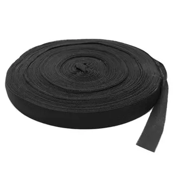 60351 Тесьма окантовочная 24мм*30м черный (3,55гр/м)