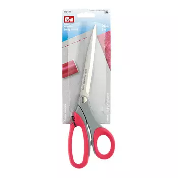 610526 Hobby Ножницы для шитья, ручки с мягк. кольцами, 25см, Prym